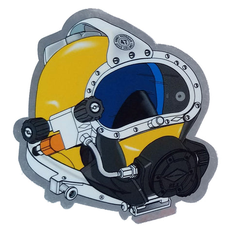 Kirby Morgan Coral Helmet Sticker for Sale by CA37AR