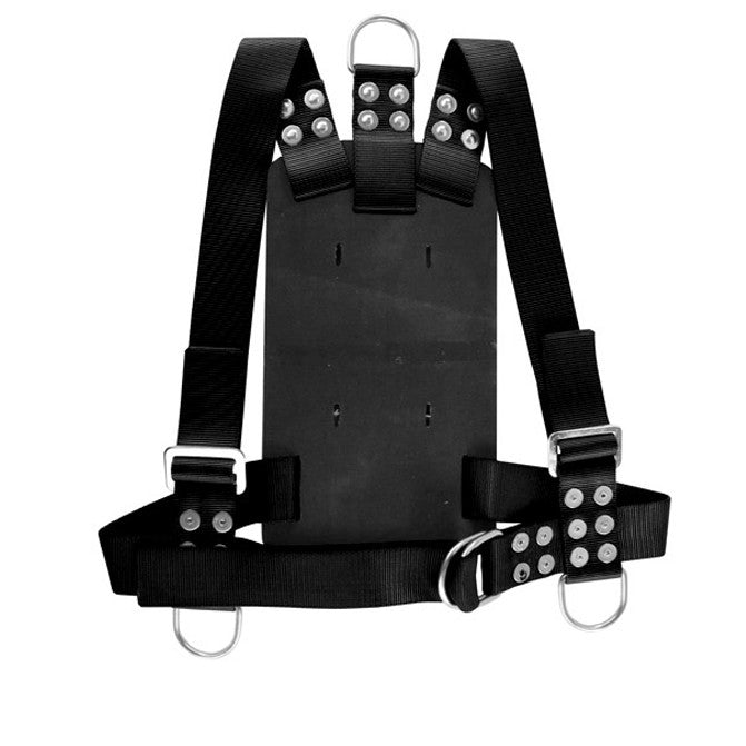 Leather Harness Two - Black or White