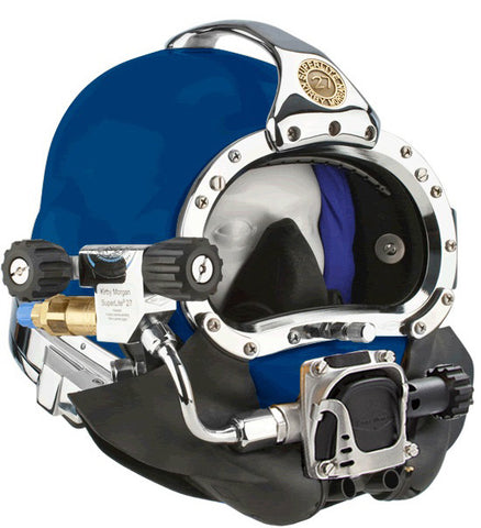 Kirby Morgan SuperLite® 27 Commercial Diving Helmet with Posts and 455  Regulator 500-040